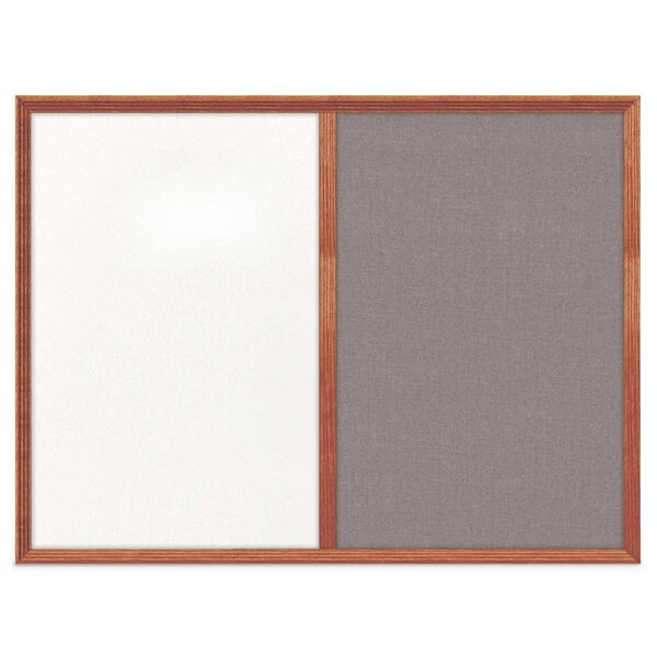 Slim Style Indoor Enclosed Corkboard, 12", UV500SCH-BLACK-DBURGU